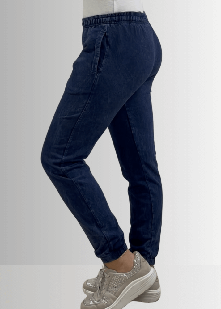All Day French Terry Pocket Joggers in Mauve