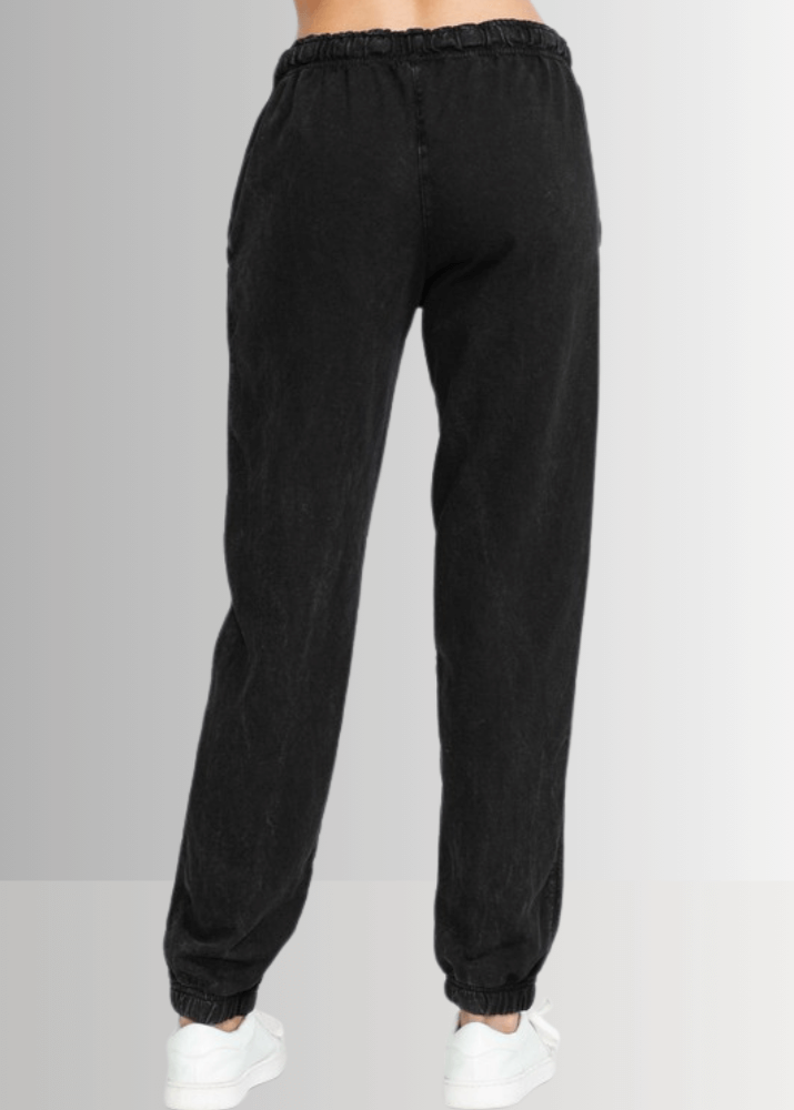 All Day French Terry Pocket Joggers in Mauve